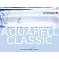 GERSTAECKER AQUARELL CLASSIC Aquarellkarton, rau, 24 cm x 32 cm, rau, 300 g/m², 4-seitig geleimter Block mit 20 Blatt