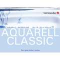 GERSTAECKER AQUARELL CLASSIC Aquarellkarton, rau, 24 cm x 32 cm, rau, 300 g/m², 4-seitig geleimter Block mit 50 Blatt