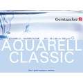 GERSTAECKER AQUARELL CLASSIC Aquarellkarton, rau, 36 cm x 48 cm, rau, 300 g/m², 4-seitig geleimter Block mit 20 Blatt