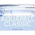 GERSTAECKER AQUARELL CLASSIC Aquarellkarton, matt, 24 cm x 32 cm, 300 g/m², Block (4-seitig geleimt), matt