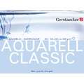 GERSTAECKER AQUARELL CLASSIC Aquarellkarton, matt, 36 cm x 48 cm, 300 g/m², Block (4-seitig geleimt), matt
