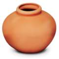 Gießformen Vase, bauchig, ca. d 18 cm, Höhe 15 cm