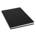 KUNST & PAPIER Skizzenbücher, 21 cm x 29,7 cm, DIN A4, 100 g/m², 112 Seiten (56 Blatt), Einband Schwarz, Hochformat