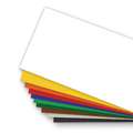 GERSTAECKER Tonpapier- und Fotokarton-Sortiment, Sortiment mit 50 Bogen (5 Bogen je Farbe), 300 g/qm