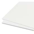 Recycling Holzkarton weiß, 0,7 mm, 500 g/m², 80 cm x 120 cm