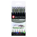 SAKURA® PIGMA® MICRON™ Fineliner 6er-Sets, Erdfarben 0,45 mm
