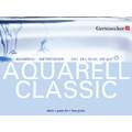 GERSTAECKER AQUARELL CLASSIC Aquarellkarton, matt, 24 cm x 32 cm, 300 g/m², Block (4-seitig geleimt), matt