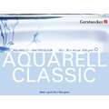 GERSTAECKER AQUARELL CLASSIC Aquarellkarton, matt, 30 cm x 40 cm, 300 g/m², Block (4-seitig geleimt), matt