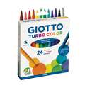 GIOTTO Turbo Color Fasermaler Sets, 24er Set