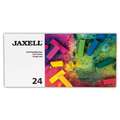 JAXELL® Soft Pastellkreiden, Etuis mit halben Kreiden, 24 halbe Kreiden