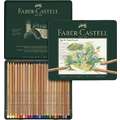 FABER-CASTELL Pitt-Pastellstifte im Metall-Etui, 24 Farben