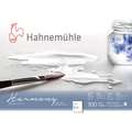 Hahnemühle Harmony Watercolour Aquarellpapier, rau, 29,7 cm x 42 cm, DIN A3, 300 g/m², Block (4-seitig geleimt)