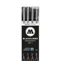 MOLOTOW™ BLACKLINER PERMANENT 4er Sets, Set 1