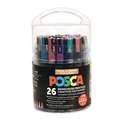 UNI POSCA Marker XL Sets, Festliche Farben