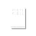 FABRIANO® White White, 29,7 cm x 42 cm, DIN A3, 300 g/m², matt, Block mit 20 Blatt