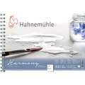 Hahnemühle Harmony Watercolour Aquarellpapier, rau, 21 cm x 29,7 cm, DIN A4, 300 g/m², Spiralblock