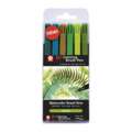 SAKURA® Koi Coloring Brush Pen 6er-Sets, Botanical