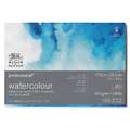 WINSOR & NEWTON™ 100% Baumwolle Aquarellkarton Professional, 17,8 cm x 25,4 cm, fein, 300 g/m², Block mit 20 Blatt