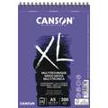 CANSON® XL® Mix Media 300 g/m², 14,8 cm x 21 cm, DIN A5, 300 g/m², matt, Spiralblock