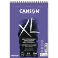 CANSON® XL® Mix Media 300 g/qm, 14,8 cm x 21 cm, DIN A5, 300 g/m², matt, Spiralblock