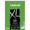 CANSON® XL® Dessin universeller Zeichenblock, DIN A5, 30 Blatt, Spiralblock, 160 g/m²