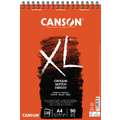CANSON® XL® Skizzen- und Studienblock, 21 cm x 29,7 cm, DIN A4, Spiralblock, 90 g/m², Kopfbindung, 120 Blatt