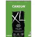 CANSON® XL® Dessin universeller Zeichenblock, DIN A3, 50 Blatt, Spiralblock, 160 g/m²
