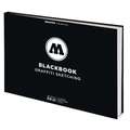 MOLOTOW™ Blackbook, DIN A4, 21 x 29,7 cm, 90 g/m², Querformat