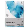 WINSOR & NEWTON™ Classic Aquarellpapier, 300 g/qm, 21 cm x 29,7 cm, DIN A4, fein, 300 g/m², Block, 12 Blatt