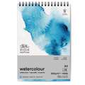 WINSOR & NEWTON™ Classic Aquarellpapier, 300 g/qm, DIN A4, 29,7 cm x 21 cm, fein, 300 g/m², Spiralblock, 12 Blatt