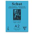 Schut Aquarellblock / Aquarellkarton, 42 cm x 59,4 cm, DIN A2, 250 g/m², fein, Block mit 20 Blatt