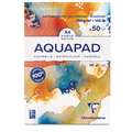 Clairefontaine Goldline AQUAPAD® Aquarellblock, DIN A4, 29,7 cm x 21 cm, 50 Blatt, 300 g/m²