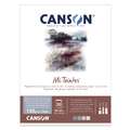 CANSON® Mi-Teintes® Pastellblock, 24 cm x 32 cm, Block (1-seitig geleimt), 160 g/m², Graublau