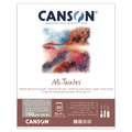 CANSON® Mi-Teintes® Pastellblock, 32 cm x 41 cm, Block (1-seitig geleimt), 160 g/m², Grautöne