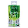 TALENS ECOLINE® Brush Pen Marker-Sets, 5er, Grün
