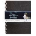 Stillman & Birn™ Skizzenbuch mit Spiralbindung, Nova-Serie, 22,9 cm x 30,5 cm, 150 g/m², Skizzenbuch, Papierfarbe: schwarz
