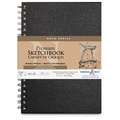 Stillman & Birn™ Skizzenbuch mit Spiralbindung, Nova-Serie, 17,8 cm x 25,4 cm, 150 g/m², Skizzenbuch, Papierfarbe: beige