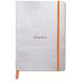 RHODIA GoalBook, Softcover, Cover-Farbe: Silber, 14,8 cm x 21 cm, DIN A5, 90 g/m²