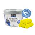 Creall® Super Soft Modellierknete, Gelb, 1800-g-Eimer, Sets mit 15 Knetrollen à 120 g