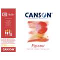 CANSON® Figueras® Öl/Acrylblock, rundum geleimt, 24 cm x 33 cm, 290 g/m², strukturiert, Block (4-seitig geleimt)