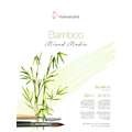 Hahnemühle Bamboo-Mixed Media Künstlerkarton, 36 cm x 48 cm, 25 Blatt=50 Seiten, 265 g/m², Block (2-seitig geleimt)