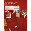 Clairefontaine PASTELMAT® Sortierung 1 Pastellblock, 18 cm x 24 cm, Block (1-seitig geleimt), 360 g/m²