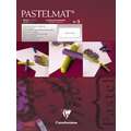 Clairefontaine PASTELMAT® Pastellblock Version 3, weiß, 18 cm x 24 cm, Block (1-seitig geleimt), 340 g/m²