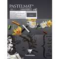 Clairefontaine PASTELMAT® No 6 Pastellmalblock anthrazit, 18 cm x 24 cm, Block (1-seitig geleimt), 360 g/m²