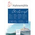 Hahnemühle Öl-/ Acryl 230 g/m² Öl-und Acrylmalblock, 18 cm x 24 cm, 230 g/m², strukturiert, Block (4-seitig geleimt)