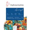 Hahnemühle Acrylmalblock 360 g/m², 50 cm x 64 cm, Block (4-seitig geleimt), 360 g/m²
