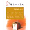 Hahnemühle Velour Pastellpapierblock, 24 cm x 32 cm, 260 g/m², beflockt, Block (1-seitig geleimt)