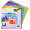 Regenbogen-Buntpapier Faltblätter, 15 cm x 15 cm