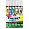 pébéo Colorex Aquarelltusche-Marker Essentials-Sets, 6 Marker, Set
