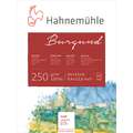Hahnemühle Aquarell-Block „Burgund“, 24 cm x 32 cm, Block (4-seitig geleimt), 250 g/m², matt